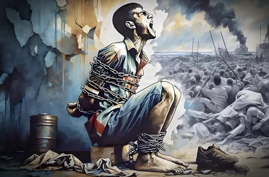 صوت الأسير: يا رنين القيد زدني كبرياء