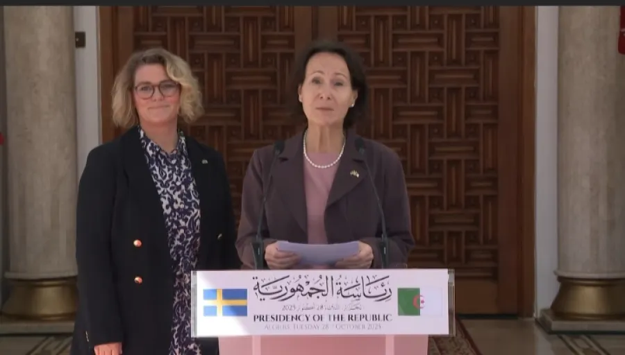 سفيرة السويد: علاقاتنا مع الجزائر مستمرة وقوية